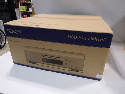 未使用★DENON/デノン★DCD-SX1 LIMITED SACDプレーヤー/スーパーオーディオCDプレーヤー 2019年発売