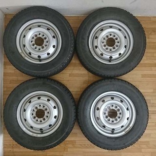 冬タイヤ145R12 6PR エヴリィ/ハイゼット/軽バン用 鉄...
