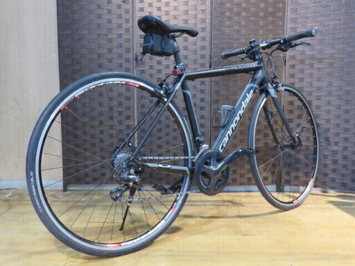 ■CANNONDALE CAAD8 キャノンデール キャド8 18速 ブラック シマノ SORA アルミフレーム ロードバイク 自転車