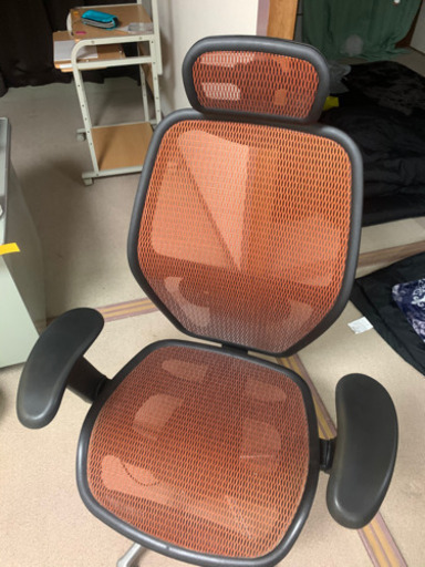 【美品】オフィスチェア　ハイバックチェア