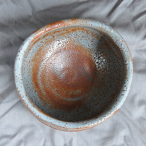 美品 鼠志野 茶碗 桃山窯 林英仁 師：加藤十右衛門 ☆ PayPay(ペイペイ)決済可能 ☆ 札幌市 清田区 平岡