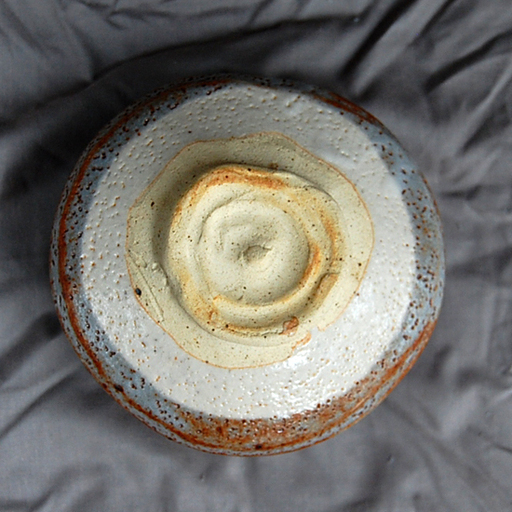 美品 鼠志野 茶碗 桃山窯 林英仁 師：加藤十右衛門 ☆ PayPay(