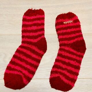 mysticもこもこ靴下(ミスティックふわもこソックス)新品