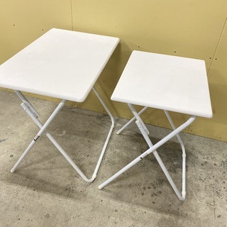 QB2156 【美品】折りたたみテーブル シンプルテーブル パソ...