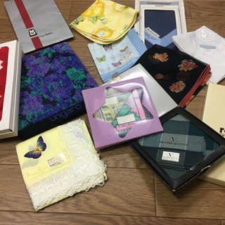 値下げ　バレンチノをはじめ、ハンカチ、ハンドタオル、チーフなど1...