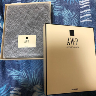 ☆新品・未使用☆Amway  A.W.P  レザーシステム手帳A...