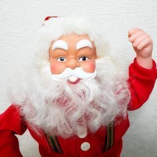 【処分しました】ジャンク品☆サンタクロース2点セットの画像