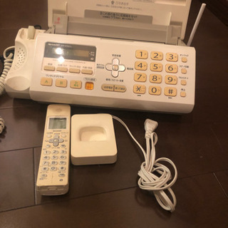 【引取先決定】FAX、子機つき電話
