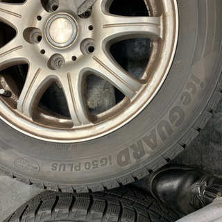 195/65R15 スタッドレス　ホイール付きの画像