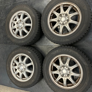 195/65R15 スタッドレス　ホイール付きの画像