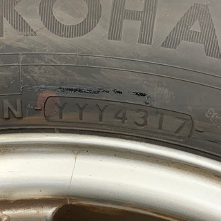 195/65R15 スタッドレス　ホイール付きの画像