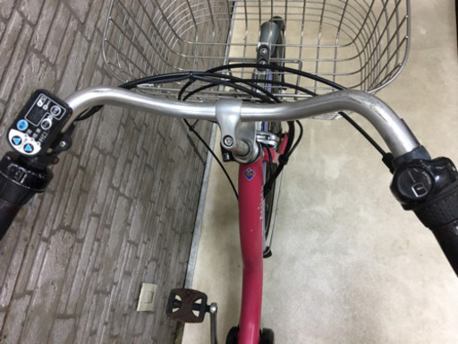 新春SALE  東京23区配達無料  新基準  ブリジストン  アシスタ  6.6Ah リチウム 電動自転車 中古 26