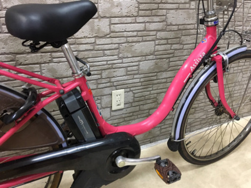 新春SALE  東京23区配達無料  新基準  ブリジストン  アシスタ  6.6Ah リチウム 電動自転車 中古 26
