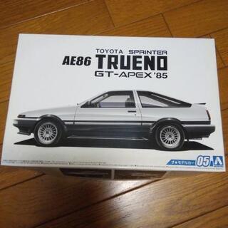 プラモデル　アオシマ AE86トレノ（取引中）