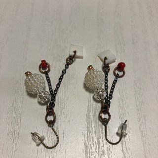 ハンドメイドピアス