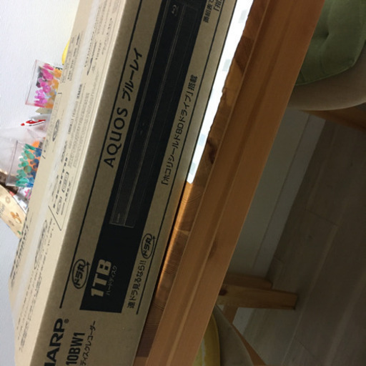 新品・未使用　SHARP AQUOS ブルーレイ 2B-C10BW1