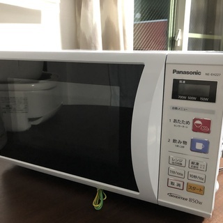 Panasonic製単機能電子レンジの画像