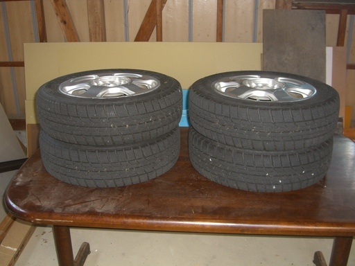 18年製 10分山4本セットアイスナビ155/65r13スズキアルトマルチホイル