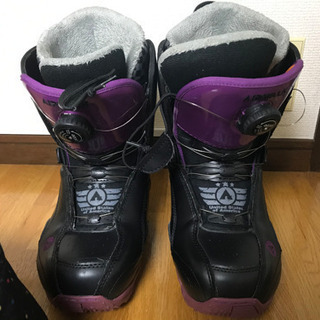 スノーボード140cm 5点セット 板 ビンディング カバー ブーツ ケースの画像