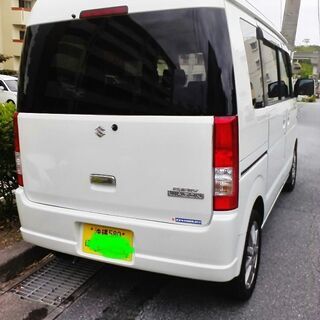 《名義変更手続き込み》スズキエブリイワゴン　DA64W タイミングチェーン　ハイルーフ　ETC アルミの画像