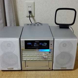 ビクター CD MD ミニコンポ 一部訳あり