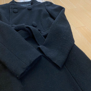 クリアインプレッション　スタンドカラー　ダブルボタンコートの画像