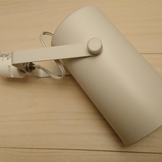 【取引進行中】無印良品　スポットライト(大　ホワイト)の画像