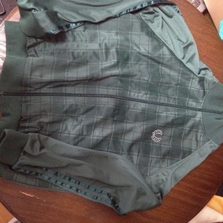 ジャージ フレッドペリー L グリーンチェック柄の画像