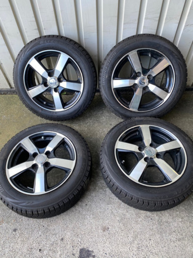 【中古】軽自動車、ホイール付スタッドレス