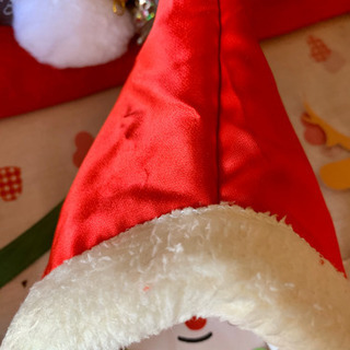 ハンドメイド犬服　新品 サンタ　帽子の画像