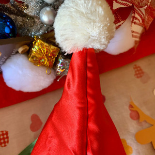 ハンドメイド犬服　新品 サンタ　帽子の画像