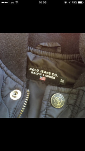 激レア‼️美品⭐︎ポロ Ralph Lauren 黒 90 ベスト ブランド キッズ