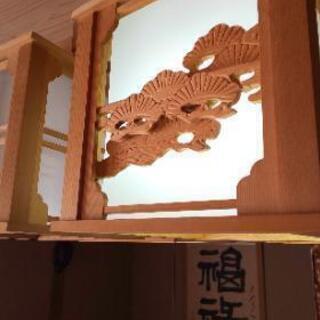 純和風 欄間 豪華和室 照明器具の画像