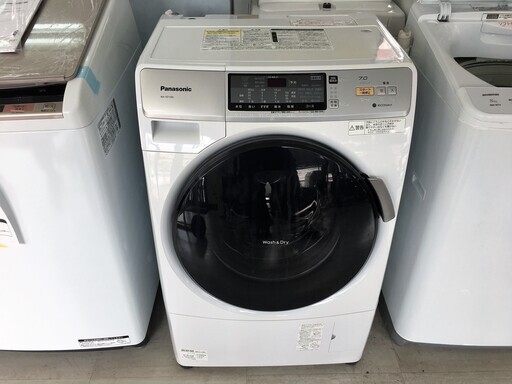 パナソニック7.0Kななめドラム洗濯乾燥機　分解クリーニング済み！！！