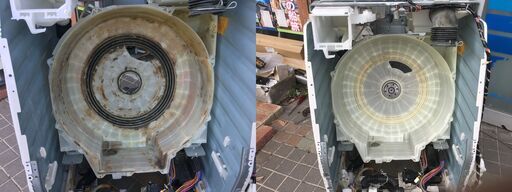 パナソニック7.0Kななめドラム洗濯乾燥機　分解クリーニング済み！！！
