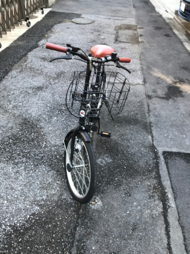 【2回のみ使用】?ミニ折りたたみ自転車?【備品つき】