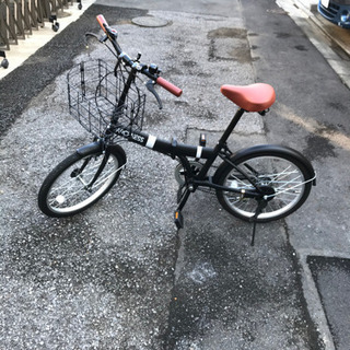 【2回のみ使用】🚲ミニ折りたたみ自転車🚲【備品つき】