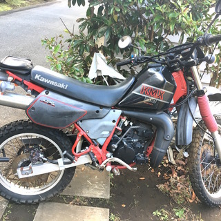 カワサキ KAWASAKI KMX200 黒 鍵あり 書類あり ...