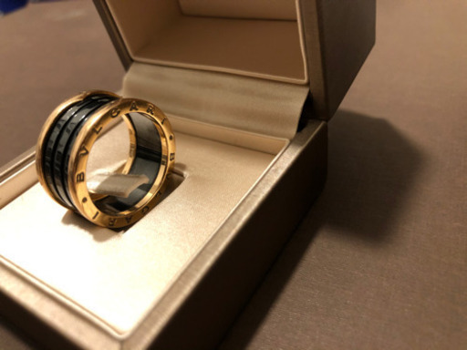 BVLGARI セラミック 三連リング　【配送可】