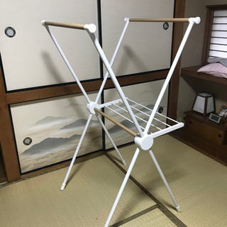 X型室内物干しハンガー