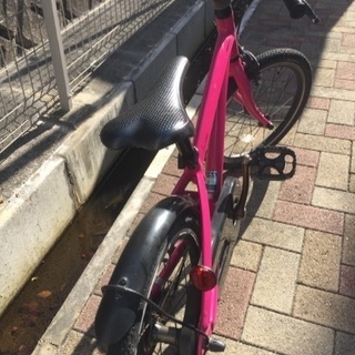 2016年4月購入 ブリヂストン レベナ ピンク 子供用自転車 18インチ