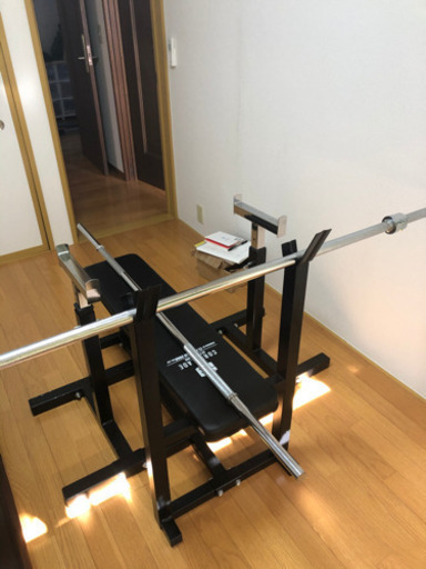 ベンチ台、セーフティ、バーベルシャフト(交渉中です)