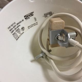 IKEA 天井照明 吊り照明 【BRASA 45】赤の画像
