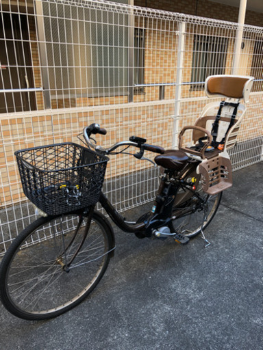電動自転車　子供乗せ付