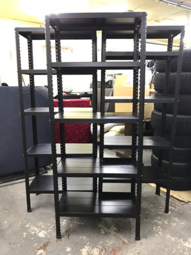 【中古品】スチール棚 3点セット