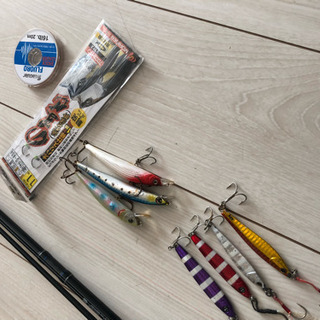 ショアジギングセット！！ 値下げしました！安く譲ります！釣りの画像