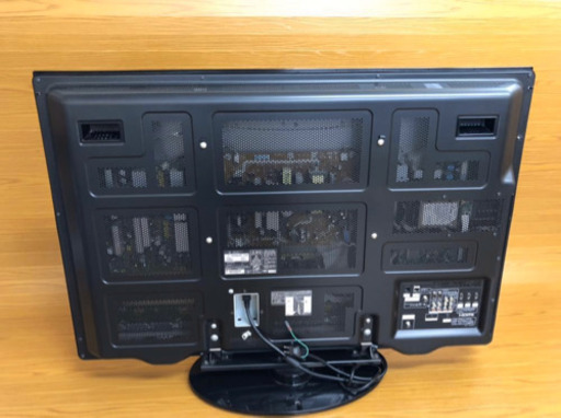 岡山発 HITACHI HDD内蔵 46V型 Wooo P46-XP03 プラズマテレビ 46インチ 録画機能付 09年製（372）