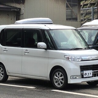 値下げしました　早い者勝ち　パールのタントカスタム　車検コミコミ　の画像