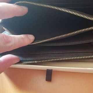 【ルイ・ヴィトン】ダミエ　長財布　ラウンドファスナー【Louis Vuitton】の画像