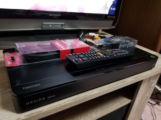 ☆速い！高機能！W録&500GB交換♪東芝REGZA DBR-Z410 #2☆